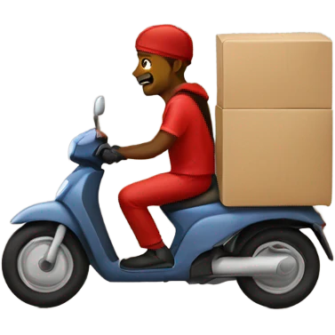 food delivery emoji