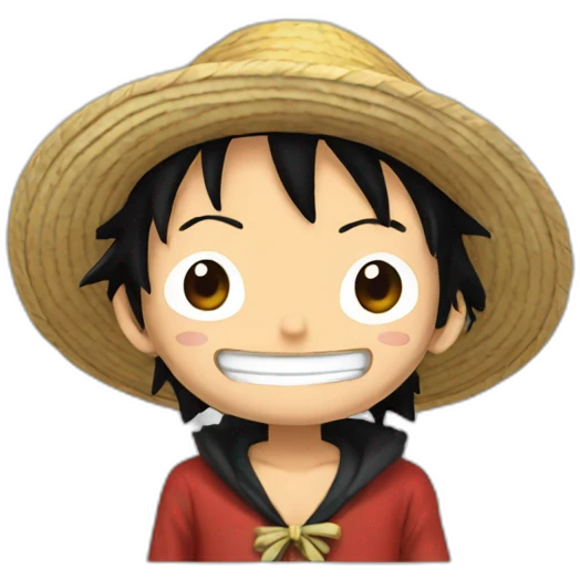 Luffy emoji