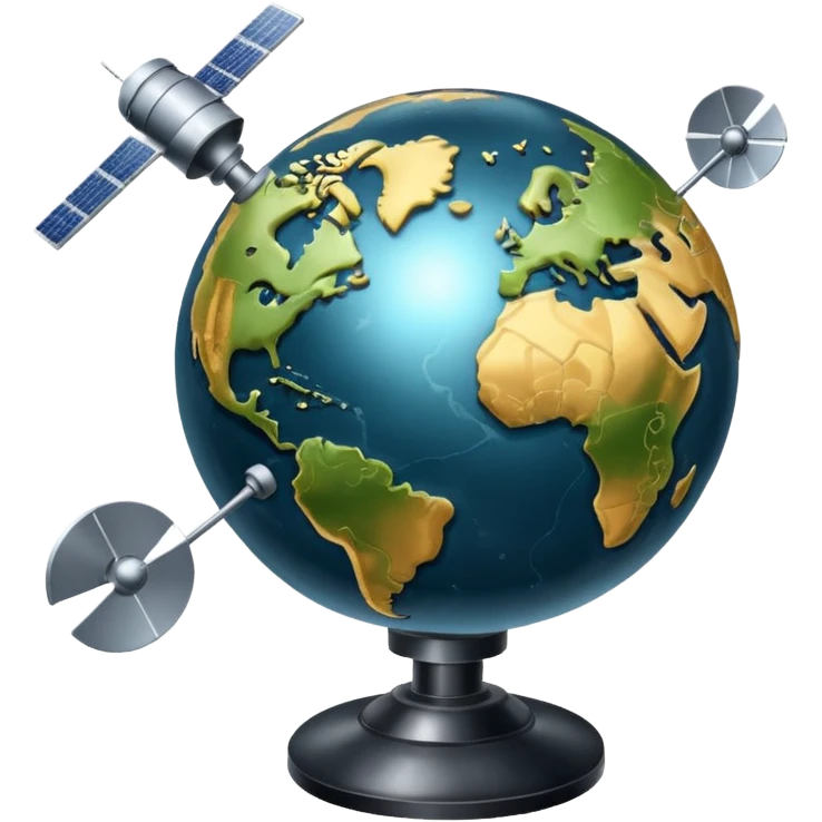 GPS-satellite system emoji