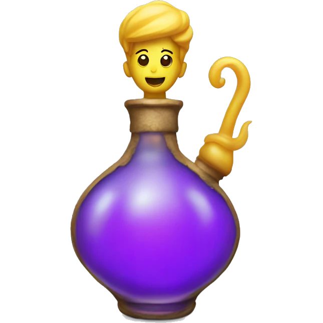 genie in a bottle  emoji