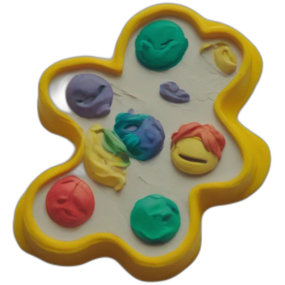 Plasticine 35mm film Fujifilm emoji