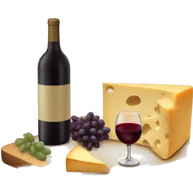 wine and cheese board emoji