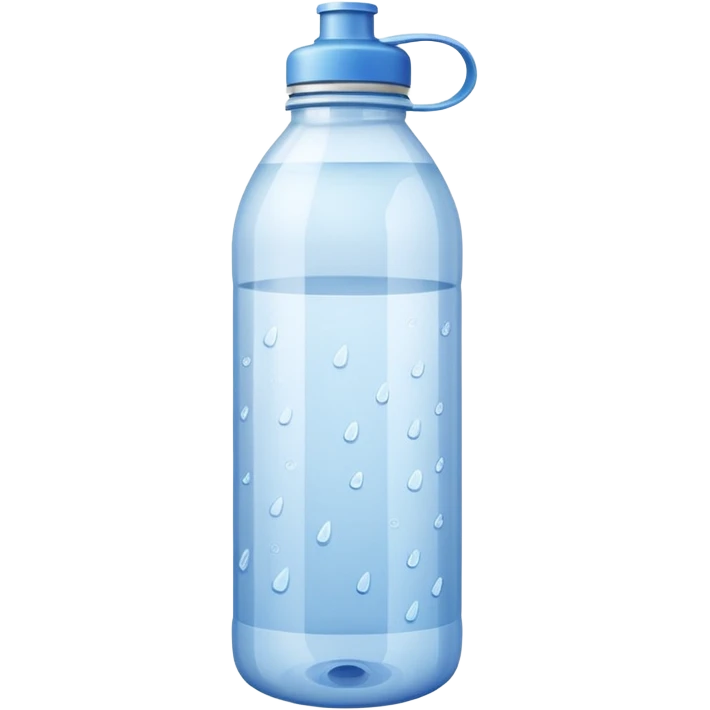 botella de agua gym emoji