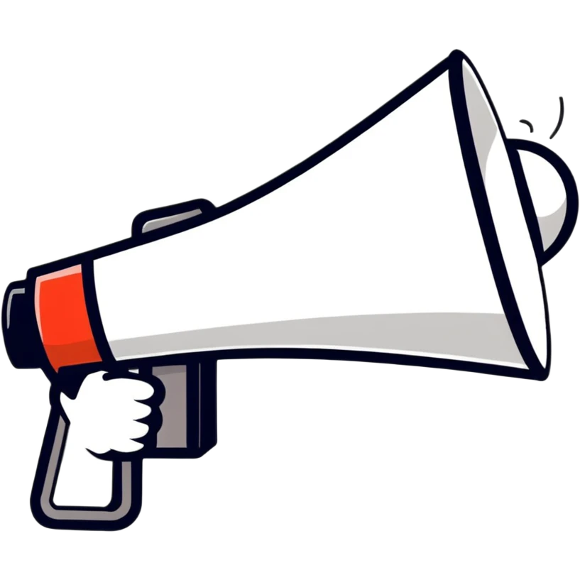 megaphone emoji