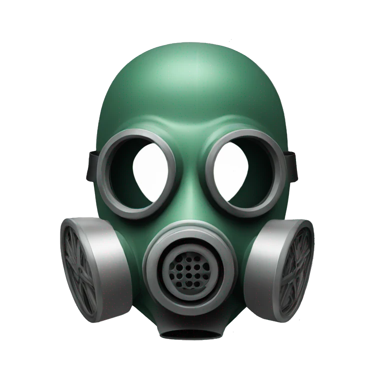 gas mask emoji