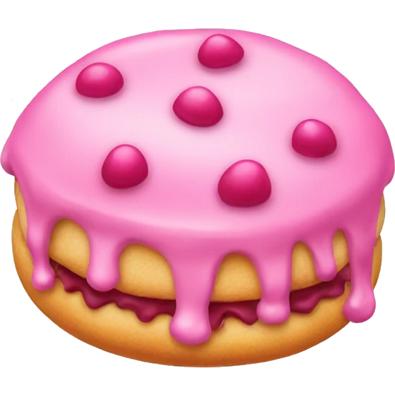 Pinke Plätzchen  emoji