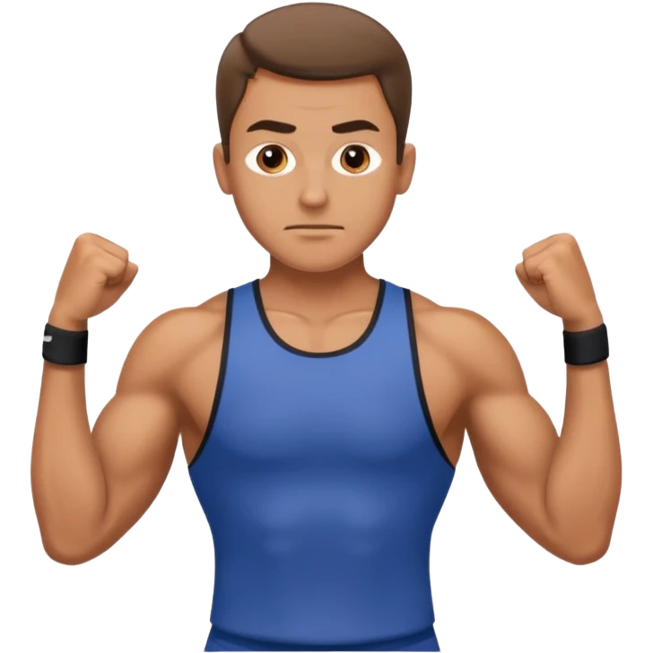 HOMBRE HACIENDO EJERCICIO emoji