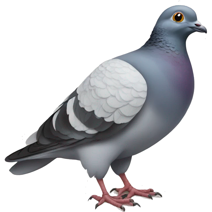 pigeon with timberlands  emoji