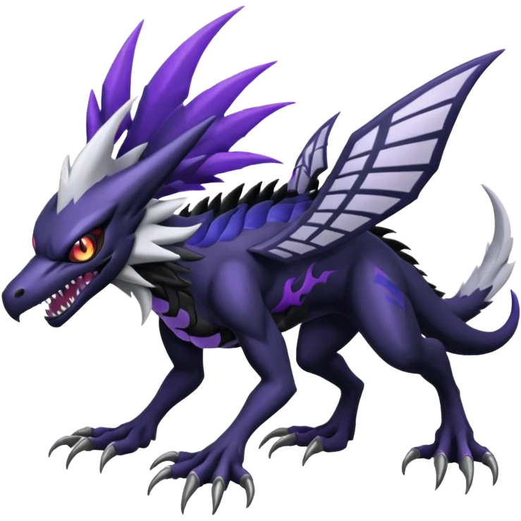 Silvally-Nargacuga-Venom-fusion emoji
