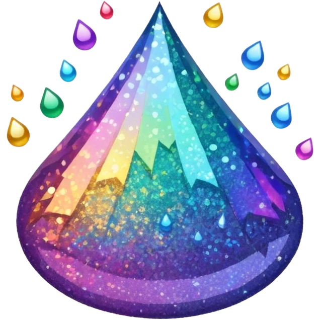 Glitter silent killer emoji