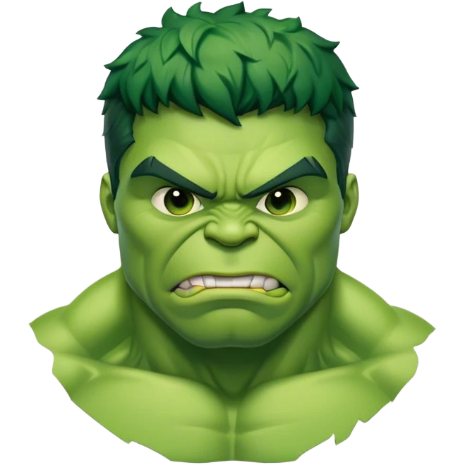 Hulk in love Hulk emoji