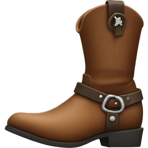 boots with spurs emoji