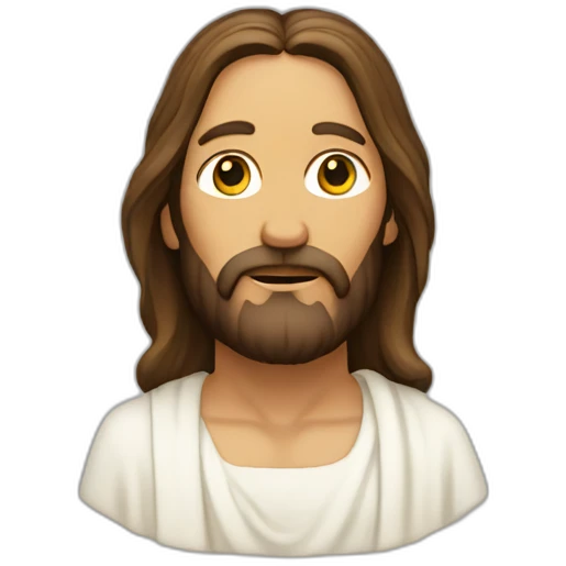 jesus-head-stand emoji