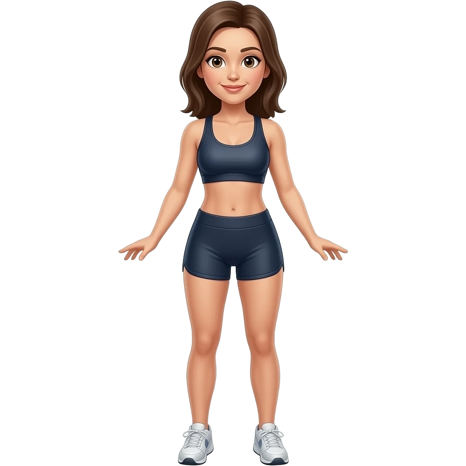 Fitness mulher emoji