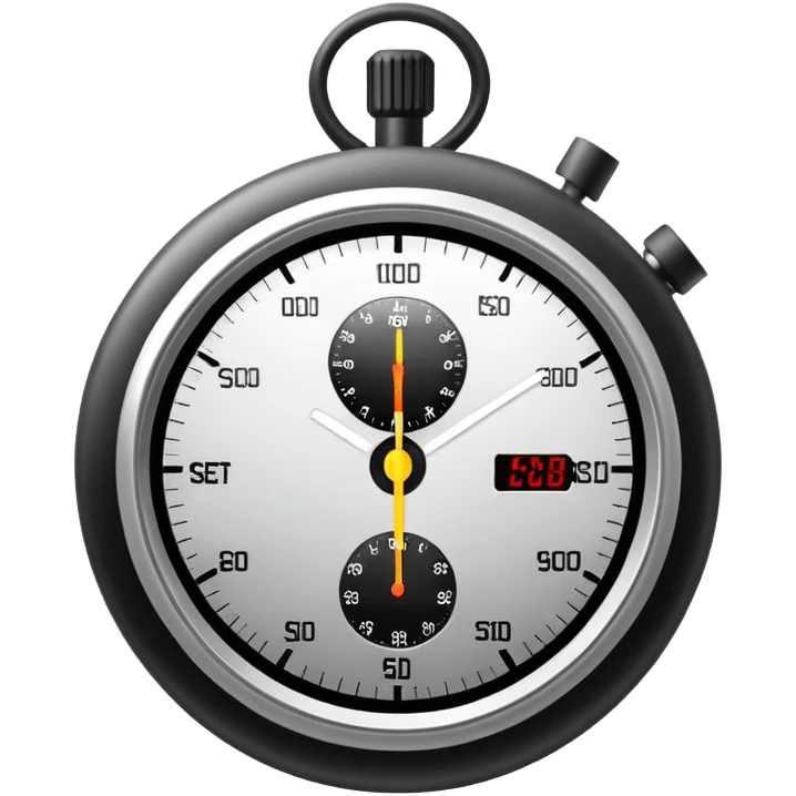 stopwatch timer emoji