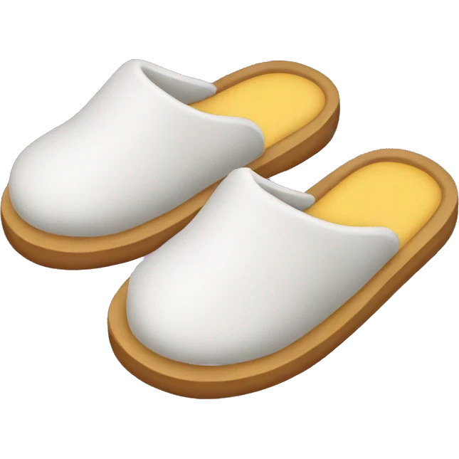 hotel slipper emoji