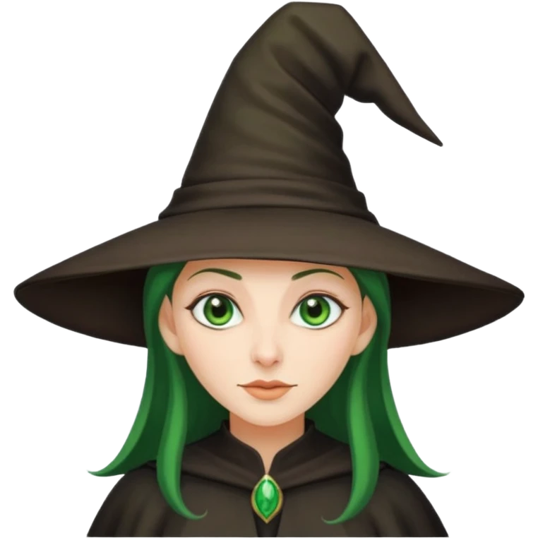 witch with big nose memoji  emoji