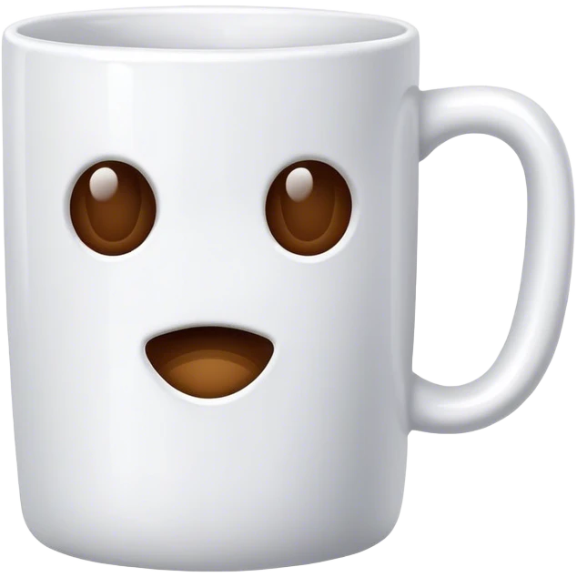 empty coffee mug emoji