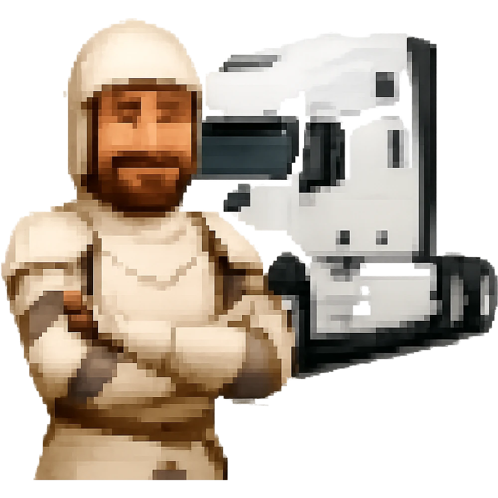 Further compress this transparent emoji for YouTube emoji use, minimum 32x32 pixels, but make the file size as small as possible while keeping the subject recognizable. Preserve transparency and clarity of the subject. emoji