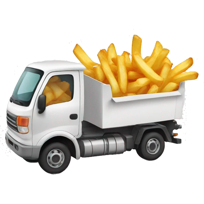 Camion frites  emoji