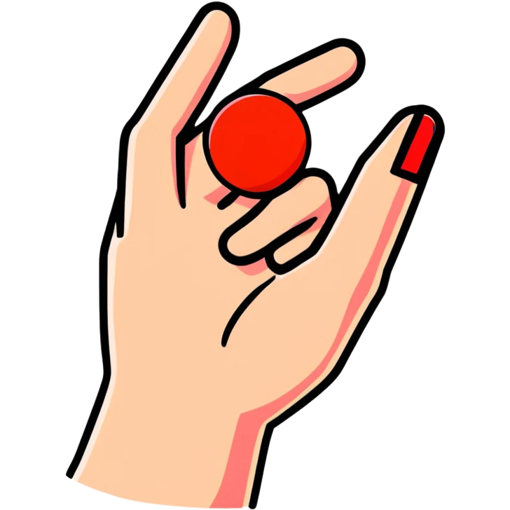 forbidden sign with hand gesture emoji