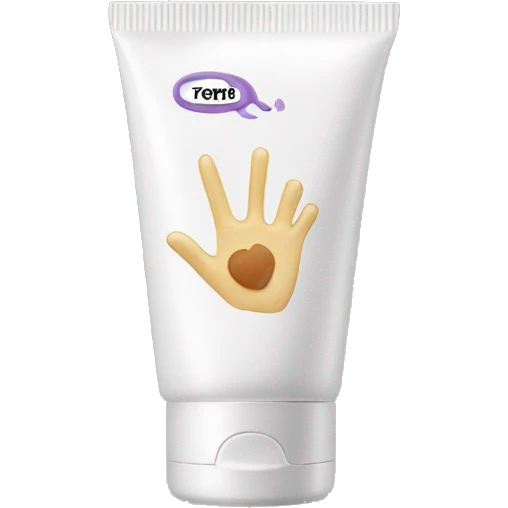 hand cream emoji