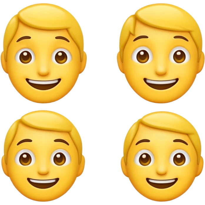 Emoji with long chin emoji