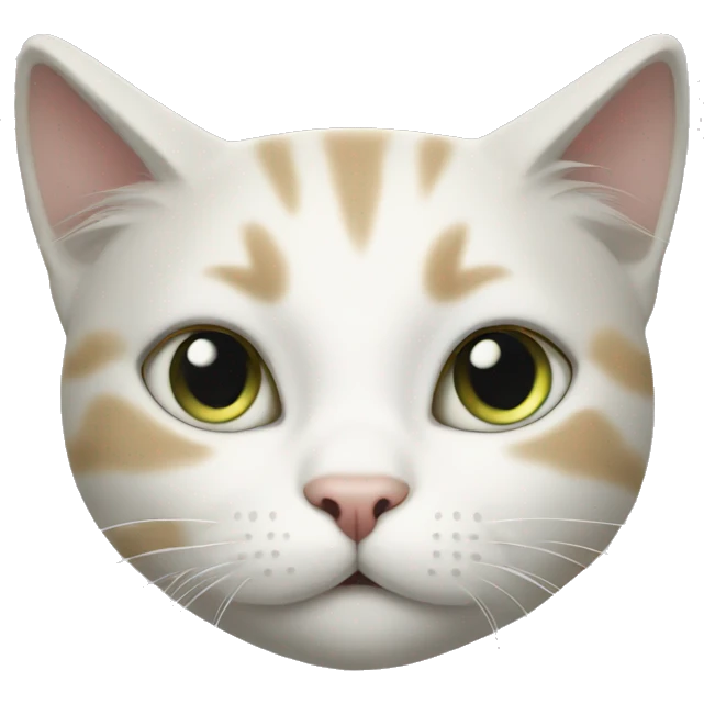 white cat emoji