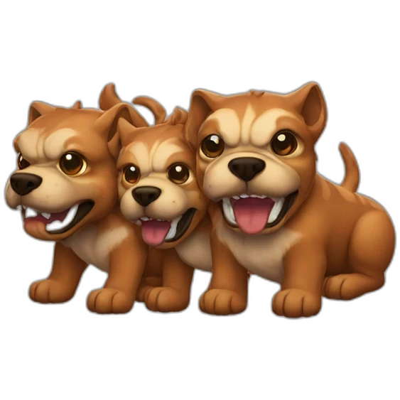 Cerberus car emoji