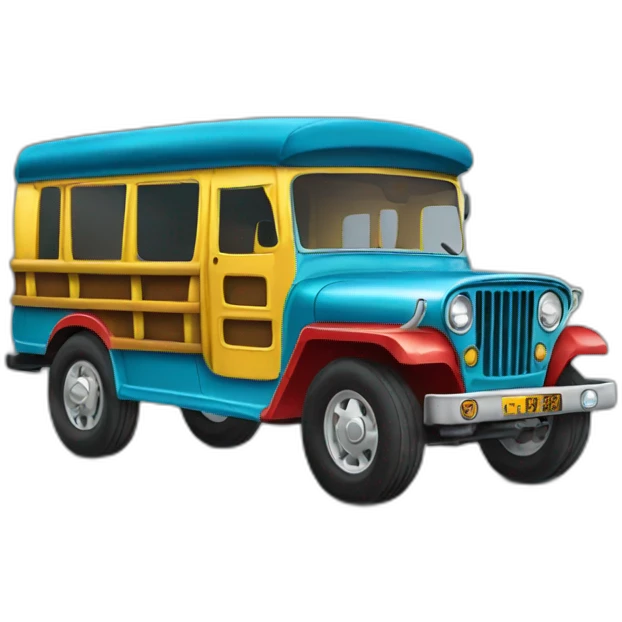 Jeepney emoji