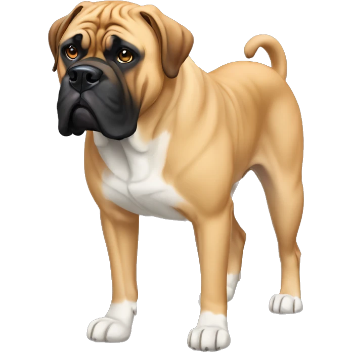 Bullmastiff Dog Breed Full Body emoji