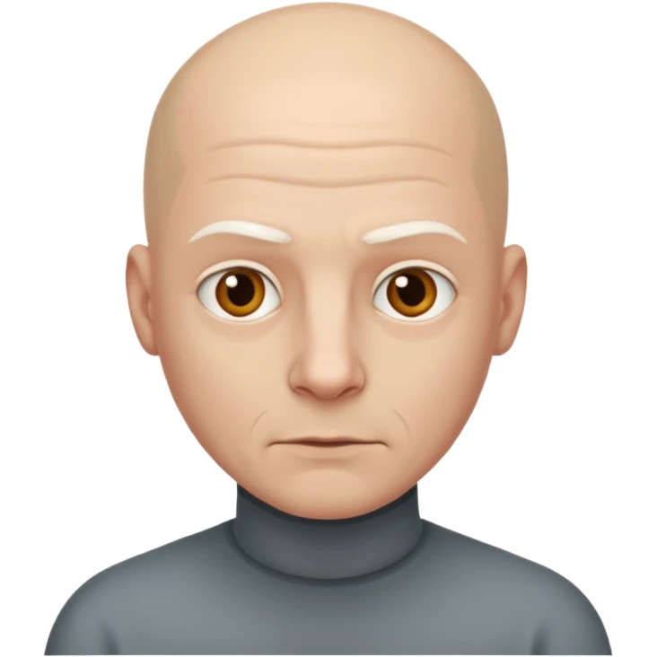 bald white skinned man emoji