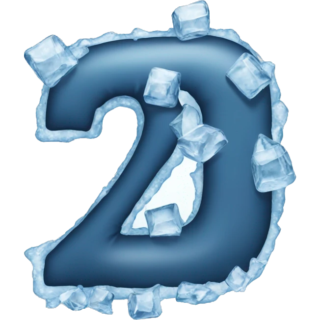 number 25 with ice emoji