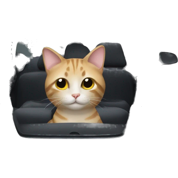 cat in car emoji
