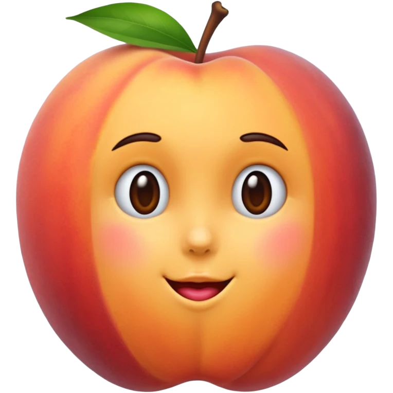 Lovely peaches emoji