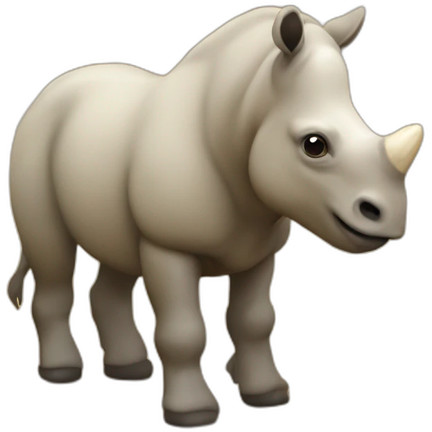 RINOCERONTE DENTRO DE UM BAJA SAE emoji