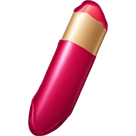 Lipstick stain emoji