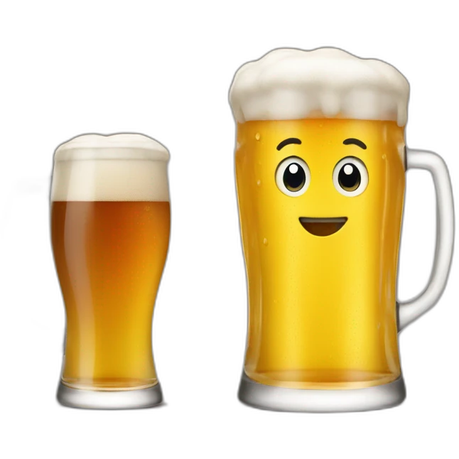 Beer and béer emoji