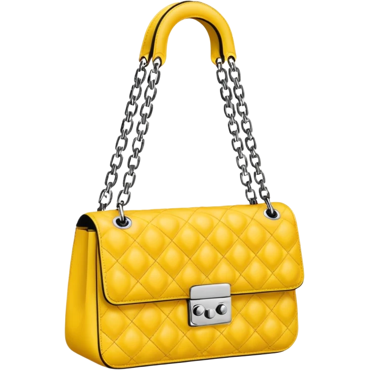 dior yellow bag emoji
