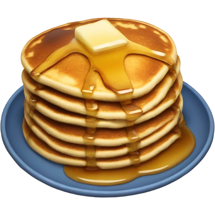 pancakes with syrup emoji
