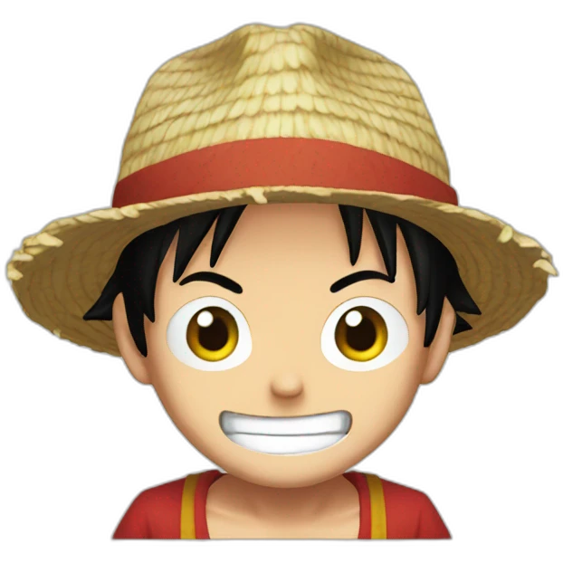 Luffy emoji