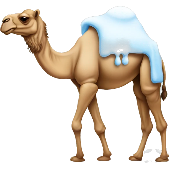 Camel with cold  emoji