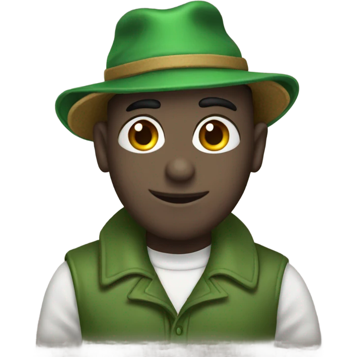 Rana con gorro emoji