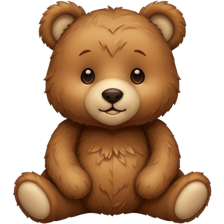 Oso de peluche Adorable emoji