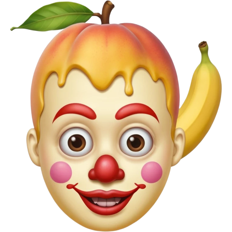 🍑🍌💩🤡 emoji