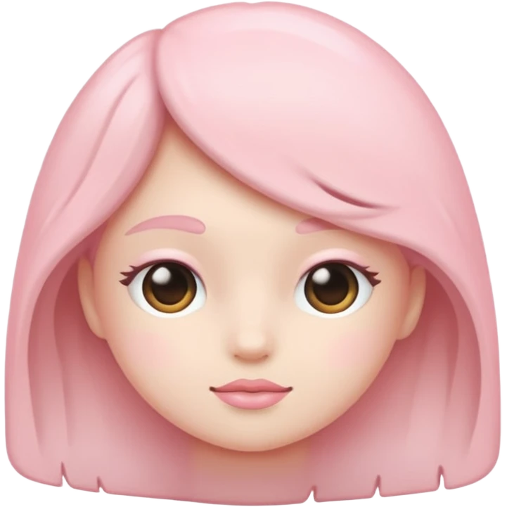 Soft pink emoji