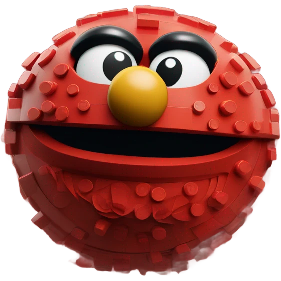 Elmo Lego emoji