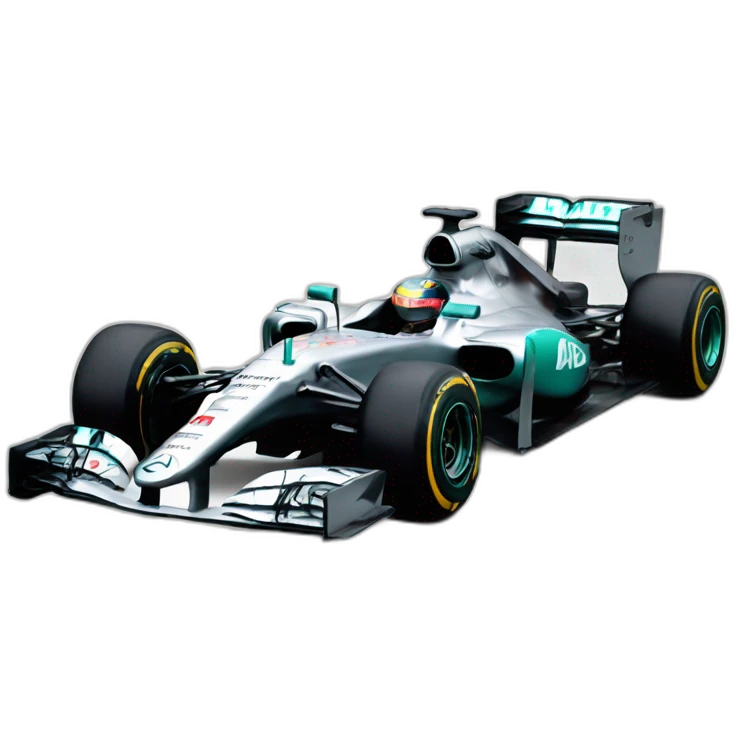 Formule1 Mercedes emoji