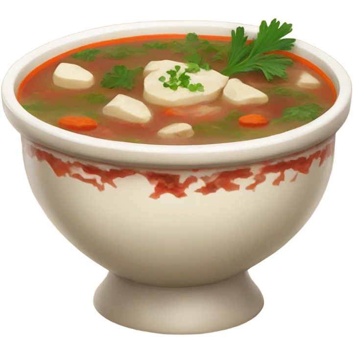 Russian borcht soup emoji