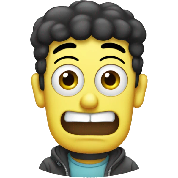 Asian SpongeBob emoji